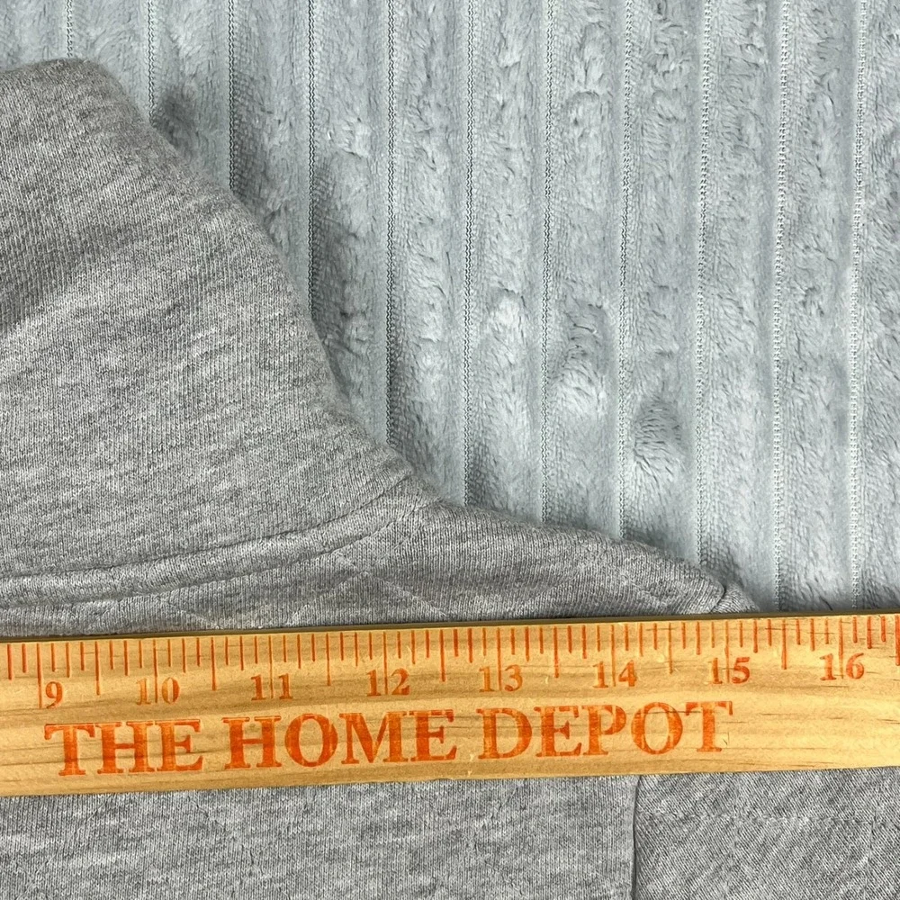North Face Caroluna Quilted Fleece Lined Jacket Women's S Gray Warm Comfort Prep